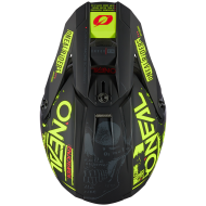 Κράνος Motocross O'NEAL 5SERIES POLYACRYLITE ATTACK V.23 BLACK/NEON YELLOW