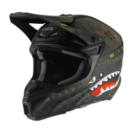 Κράνος Motocross O'NEAL 5SERIES WARHAWK BLACK/GREEN