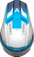 Κράνος μοτοκρός THOR FLEET STORM WHITE/NAVY