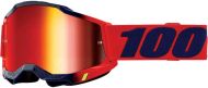 Motocross Goggles 100% ACCURI2 KEARNY - MIRROR RED
