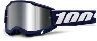 Motocross Goggles 100% ACCURI2 MIFFLIN - MIRROR SILVER