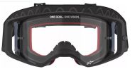 Ochelari de motocross ALPINESTARS SUPERTECH CORP BLK/GRY CLEAR