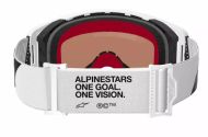 Ochelari de motocross ALPINESTARS SUPERTECH CORP WHITE MIRROR-SILVER