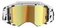 Motocross Goggles ALPINESTARS SUPERTECH CORP WHT/GLD MIRROR-GLD