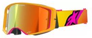 Motocross Goggles ALPINESTARS SUPERTECH CORP YLW/PNK MIRROR-RED
