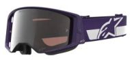 Motocross Goggles ALPINESTARS SUPERTECH HUNTA-96 XXV MIRROR-SIL
