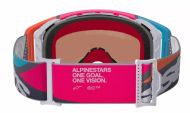 Motocross goggles ALPINESTARS SUPERTECH STREAM GRAY/MULTI MIRROR-SILVER