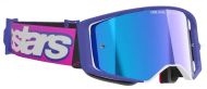 Motocross Goggles ALPINESTARS SUPERTECH VISTA PURPLE/PINK MIRROR-BLUE