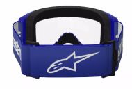 Motocross goggles ALPINESTARS VISION 3 WORDMARK BLUE CLEAR