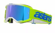 Motocross goggles ALPINESTARS VISION 5 BLAZE YLW/BL MIRROR-BLUE