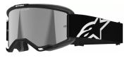 Motocross Goggles ALPINESTARS VISION 5 CORP BLK MIRROR-SIL