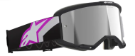 ALPINESTARS VISION 5 CORP GRAY/PURPLE MIRROR SILVER motocross goggles