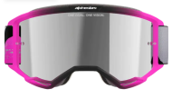 Motocross goggles ALPINESTARS VISION 5 LAHND IRON/PINK MIRROR-SIL