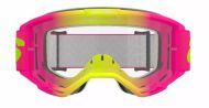 Motocross Goggles ALPINESTARS VISION 5 WORDMARK PINK/YLW CLEAR