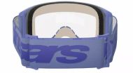 Motocross Goggles ALPINESTARS VISION 5 WORDMARK PURPLE CLEAR