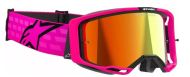 Motocross Goggles ALPINESTARS VISION 8 CORP PINK MIRROR-RED