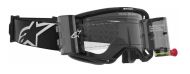 ALPINESTARS Vision 8 Corp Roll-Off BLK CLEAR motocross goggles