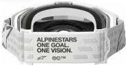 ALPINESTARS VISION 8 CORP WHT MIRROR-SILVER motocross goggles