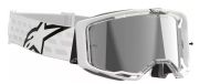 ALPINESTARS VISION 8 CORP WHT MIRROR-SILVER motocross goggles