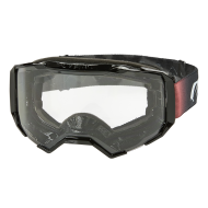 Motocross Goggles O'NEAL B-22 COVERT BLACK/RED - CLEAR