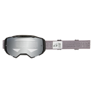 Motocross goggles O'NEAL B-22 STATIC GRAY - SILVER MIRROR