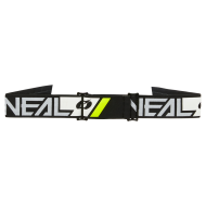 Motocross Goggles O'NEAL B-55 CRAM BLACK/WHITE - RADIUM GOLD