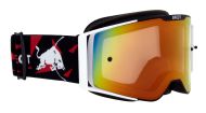 Motocross goggles Spect Red Bull TORP BLACK/MIRROR RED