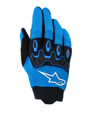Motocross gloves ALPINESTARS FULL BORE V2 BLUE/BLK