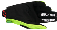 Motocross gloves ALPINESTARS RADAR PRO GRN/YELL/PNK FL