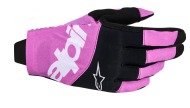 Motocross gloves ALPINESTARS TECHSTAR BLACK/GRY/PURPLE