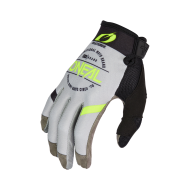 Motocross gloves O'NEAL MAYHEM BRAND V.23 GRAY/BLACK