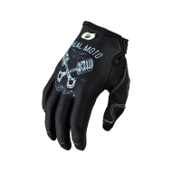 Motocross Gloves O'NEAL MAYHEM PISTONS II BLACK/WHITE