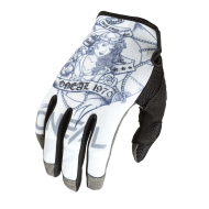 Motocross gloves O'NEAL MAYHEM SAILOR V.22 WHITE