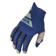 Motocross gloves O'NEAL PIN IT SLIP ON BLUE/GREEN
