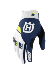 Mănuși de motocross SHOT Lite Husqvarna LTD 2023 Albastre