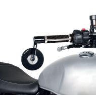 Motorcycle mirrors BARRACUDA SKIN-S BAR END B-LUX