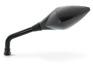 Motorcycle mirrors BARRACUDA STREET CARBON LOOK