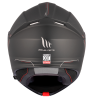 Отваряема каска MT GENESIS A1 BLACK MATT