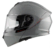 Отваряема каска MT GENESIS SOLID A12 GLOSS GREY