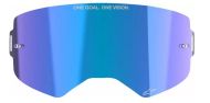 Placa pentru ochelari de motocross ALPINESTARS SUPERTECH BLUE MIRROR