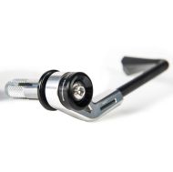 Safety lever BARRACUDA LEVER PRO-TECT B-LUX SILVER