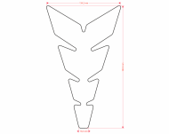 ONEDESIGN CGMOS110BP/PR3475 Tank Protector