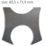 Προστατευτικό τριών επιβατών PPSS7P/PR3190 SUZUKI V-STORM 2009-2011.