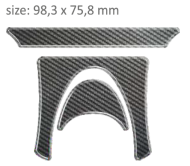 Προστατευτικό τριών επιβατών PPSY1P/PR3139 YAMAHA ZF6/ZF6S 2005-2006.