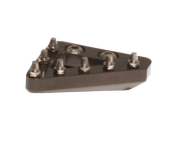 Capăt de schimb RFX Pro CNC solid pentru maneta de frână spate (gri)