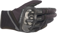 ALPINESTARS CHROME BLACK/TAR GRAY gloves