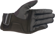 ALPINESTARS CHROME BLACK/TAR GRAY gloves
