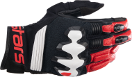 Mănuși ALPINESTARS HALO BLK/WT/RD