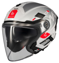 Κράνος Scooter MT COSMO SV SILENCE A2 ΓΚΡΙ ΓΥΑΛΙΣΤΕΡΟ