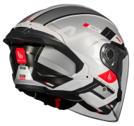 Κράνος Scooter MT COSMO SV SILENCE A2 ΓΚΡΙ ΓΥΑΛΙΣΤΕΡΟ